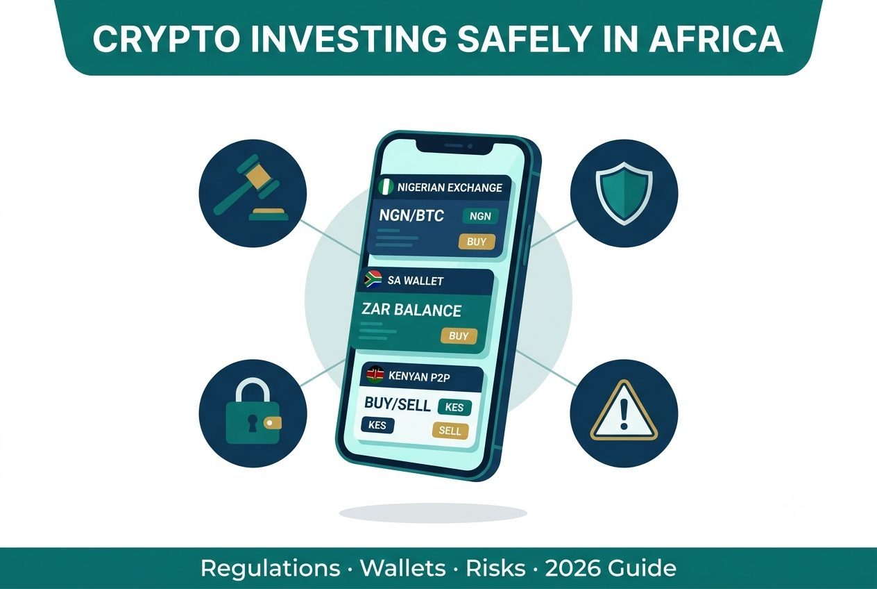 Crypto Investing Safely: Regulations, Wallets, and Risks in Africa (2026 Full Guide)