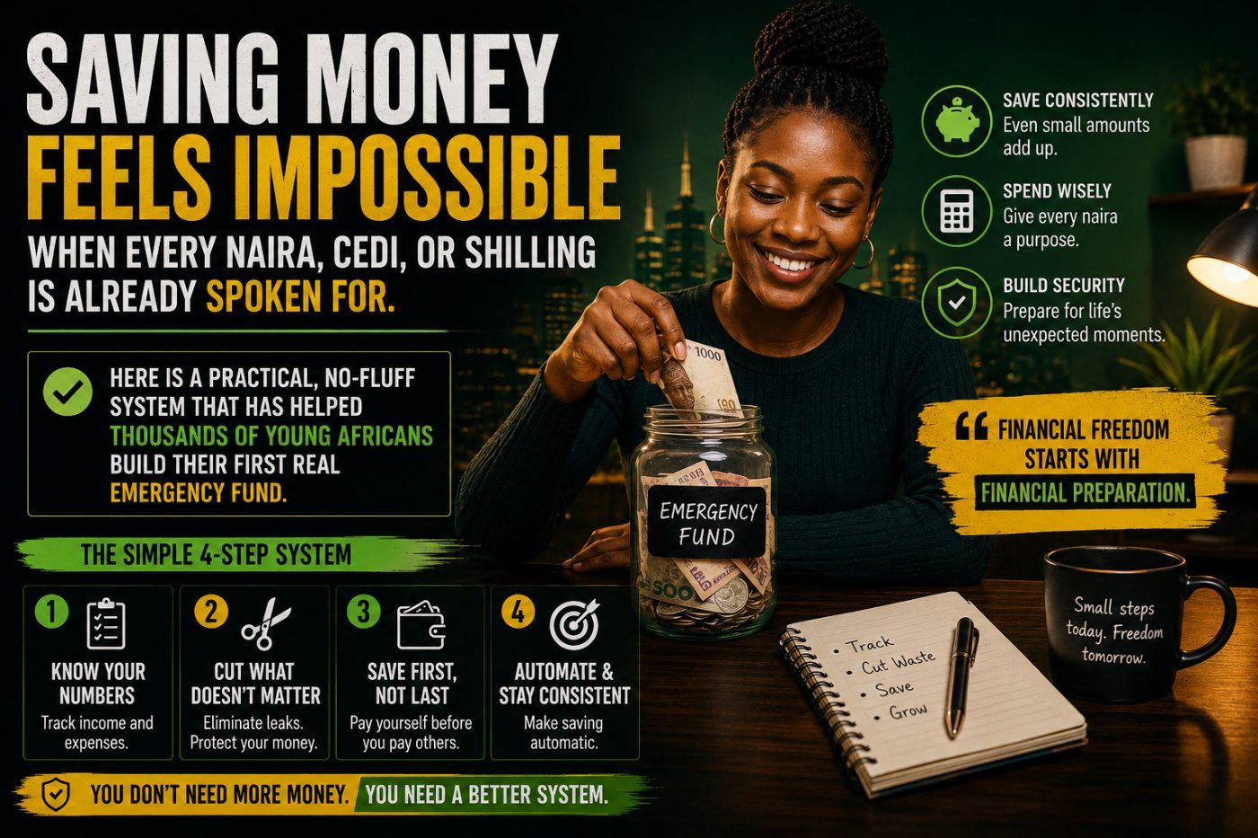 Save $1,000 in Africa