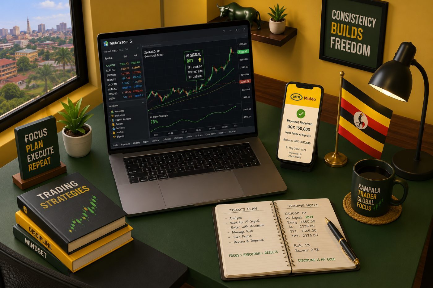 AI Forex Trading in Uganda: Work Smarter