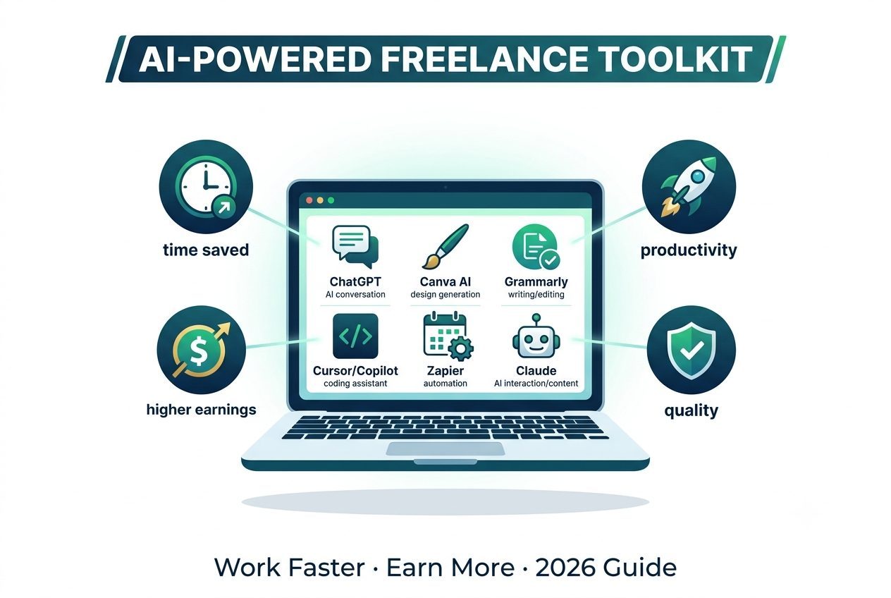 AI-Powered Tools to Boost Freelance Productivity and Earnings (2026 Guide)